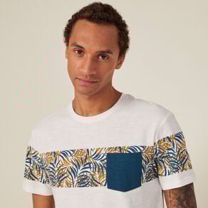 t shirt manches courtes beige homme T-shirt manches courtes beige homme