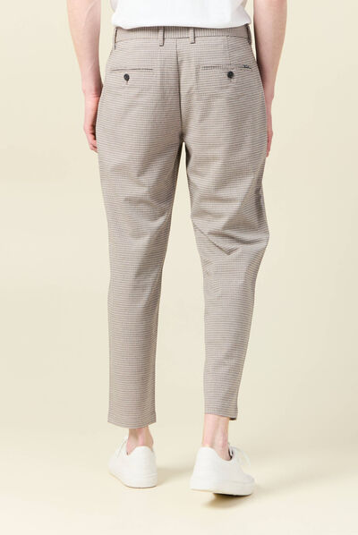 Pantalon chino beige homme