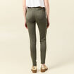 Pantalon Audrey - skinny push up vert kaki femme