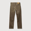 Jeans straight longueur 32 denim marron homme