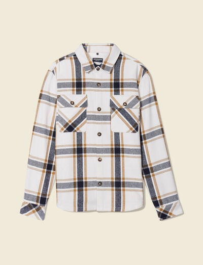 Surchemise éco-responsable camel homme