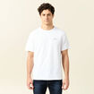 T-shirt manches courtes blanc homme