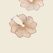 Boucles d'oreilles créoles couleur or femme