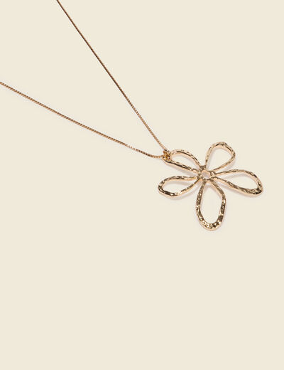 Collier couleur or femme