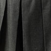 Jupe-short pliss&eacute;e gris femme