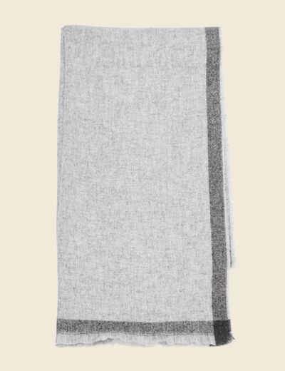Foulard gris homme