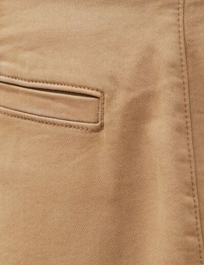 Pantalon battle bas resserr&eacute; vert kaki homme