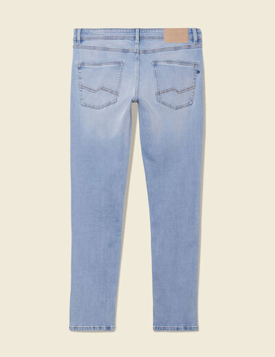 Jeans slim ultra stretch denim bleach homme