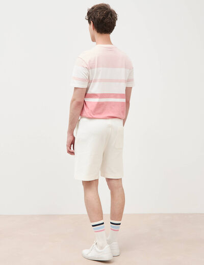 Short ecru homme