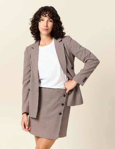 Veste esprit blazer noir femme