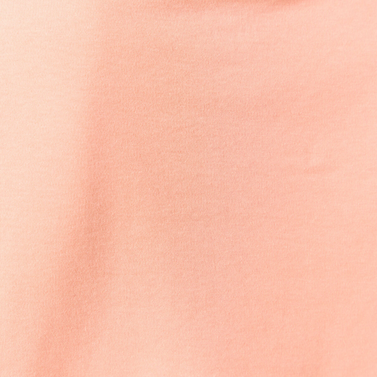 T-shirt cintr&eacute; col rond manches courtes rose corail femme