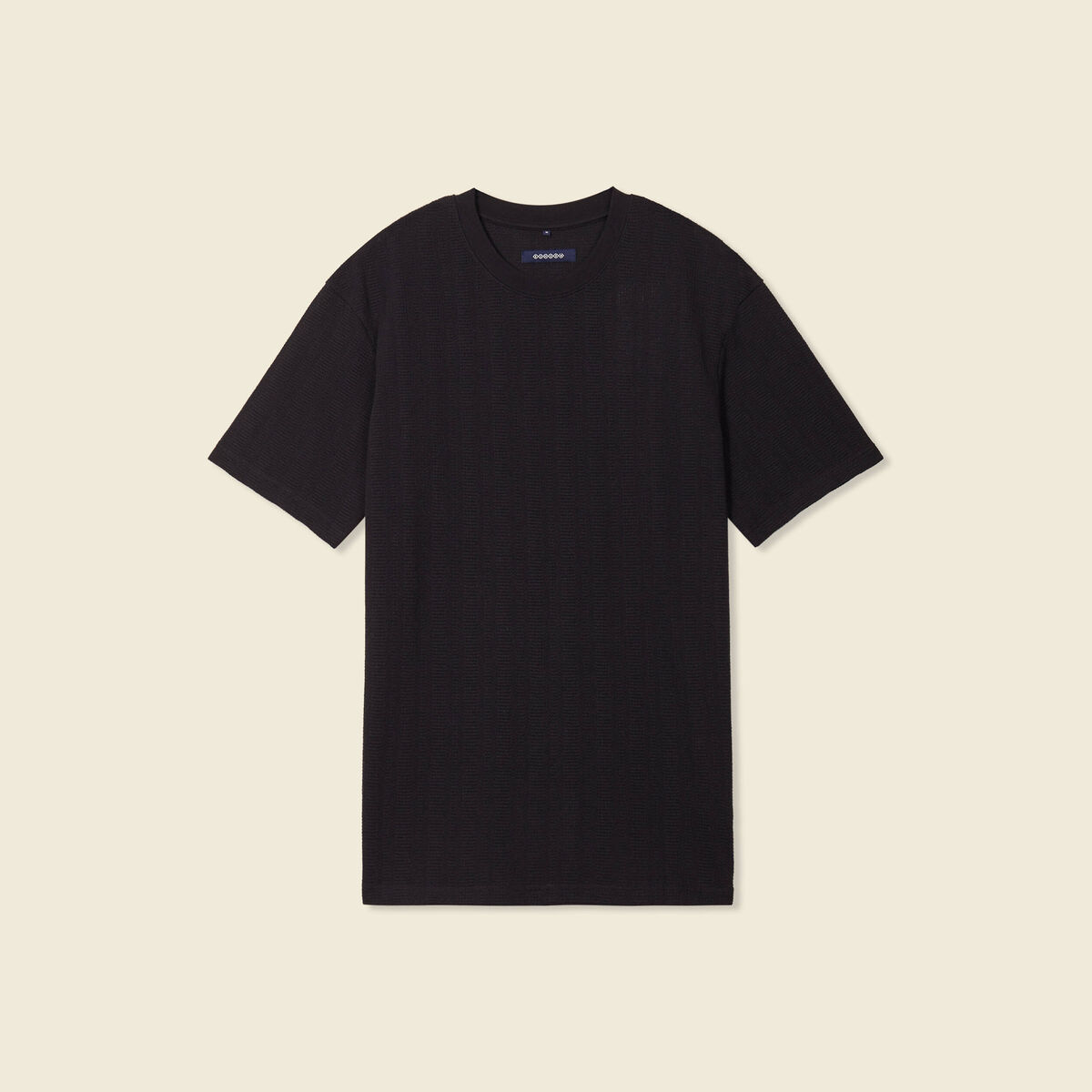 T-shirt manches courtes noir homme
