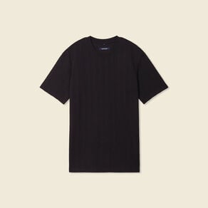 t shirt manches courtes noir homme T-shirt manches courtes noir homme