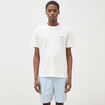 T-shirt en coton ecru homme