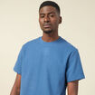 T-shirt manches courtes bleu foncé homme