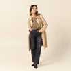 T-shirt manches courtes camel femme