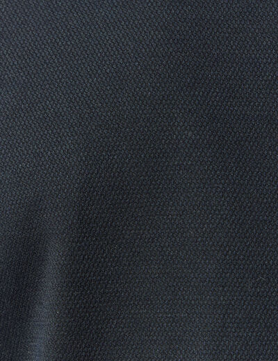 Veste blazer cintr&eacute;e bleu marine homme