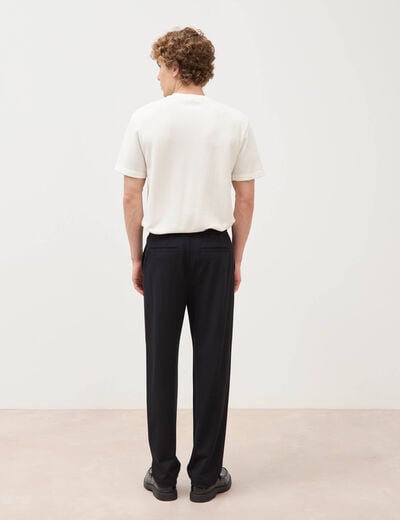 Pantalon large longueur 32 noir homme