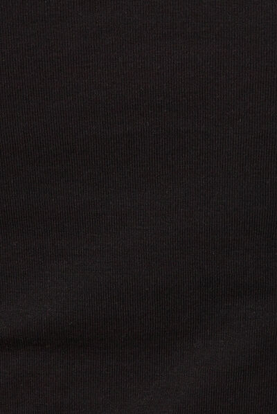T-shirt femme maille unie Instinct noir femme