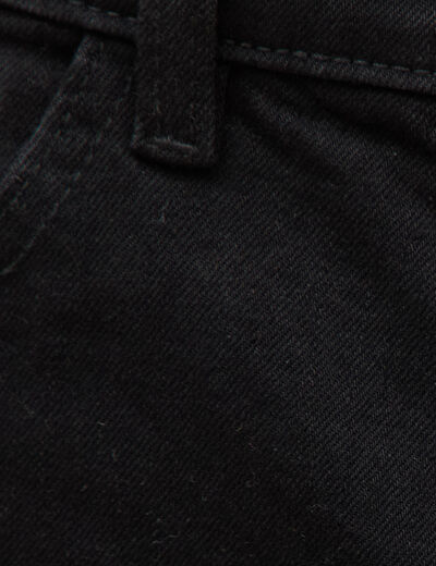 Jeans regular longueur 32 denim noir homme