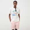 T-shirt en coton ecru homme