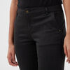 Pantalon chino Instinct noir femme