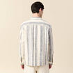 Surchemise manches longues ecru homme
