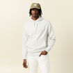 Sweat à capuche gris homme