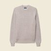 Pull manches longues gris clair homme