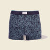Lot 2 boxers bleu pétrole homme