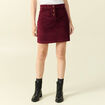 Jupe bordeaux femme