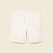 Bermuda en velours ecru homme