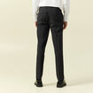 Pantalon chino droit longueur 32 noir homme