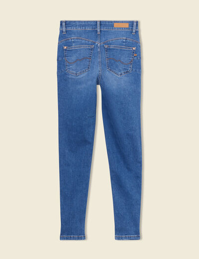 Jeans skinny éco-responsable denim used femme