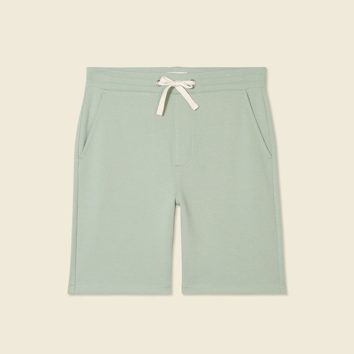 Bermuda vert olive homme