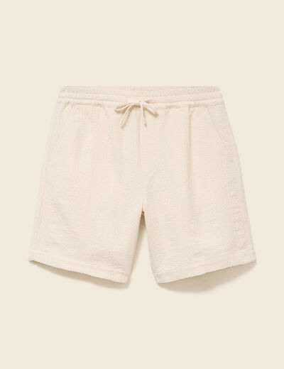 Bermuda ecru homme