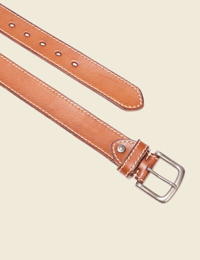 Ceinture marron homme