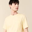 T-shirt manches courtes jaune homme