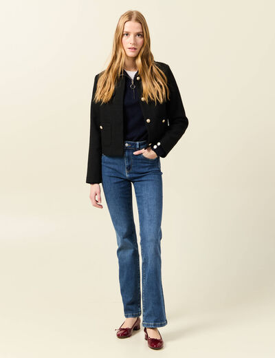Jeans Yoko - bootcut denim stone femme