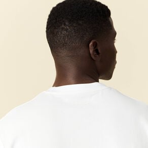 t shirt manches courtes blanc homme T-shirt manches courtes blanc homme