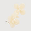 Boucles d'oreilles blanc femme
