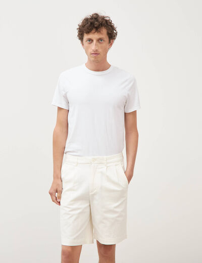 Bermuda ecru homme