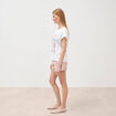T-shirt en coton blanc femme