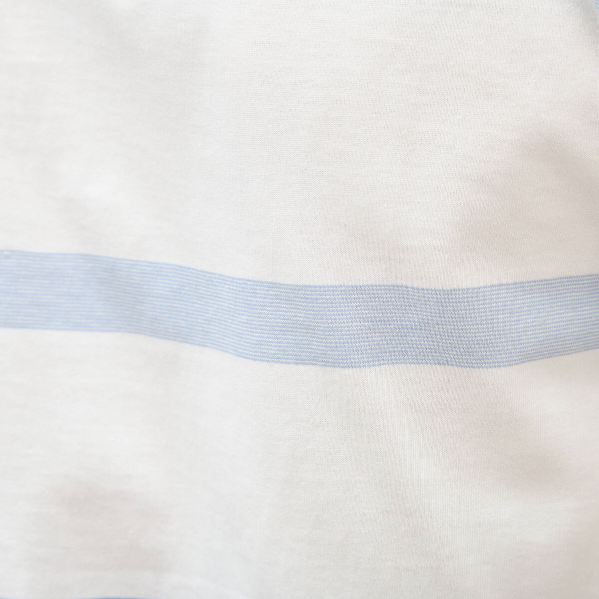 T-shirt manches courtes bleu gris homme