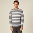 Pull éco-responsable gris homme