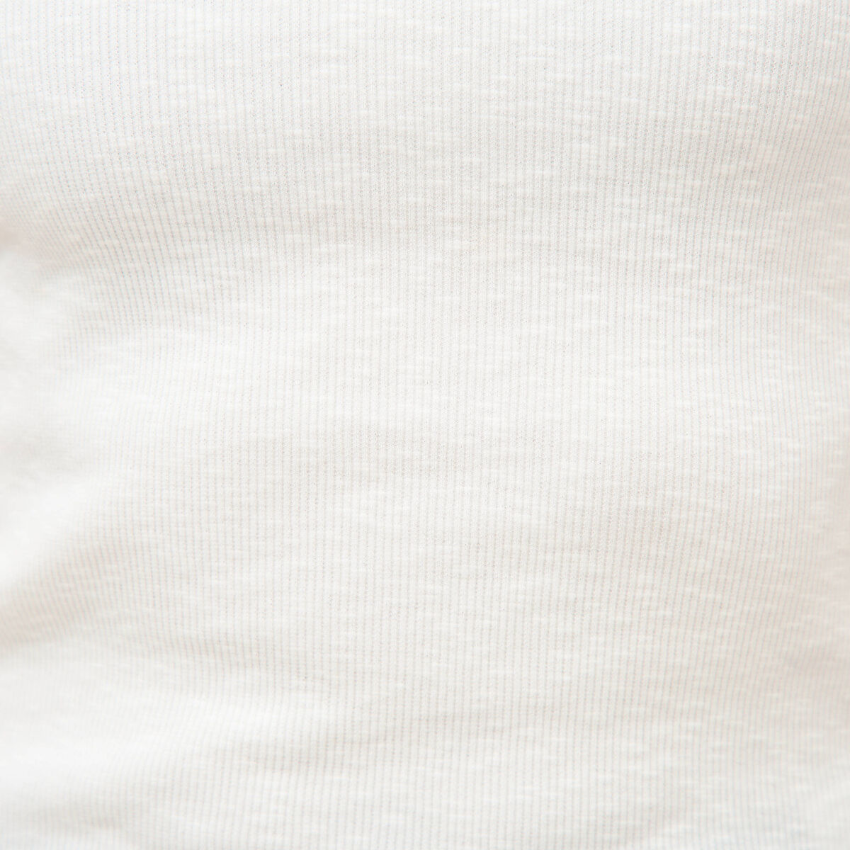 T-shirt ajust&eacute; col rond manches courtes ecru femme