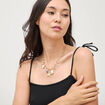 Collier couleur or femme