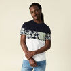 T-shirt manches courtes ecru homme