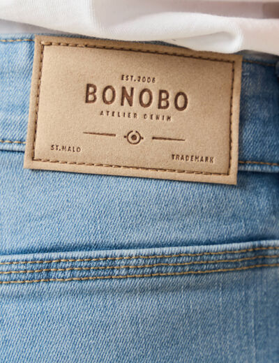 Jeans straight denim used homme