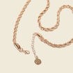 Collier couleur or femme
